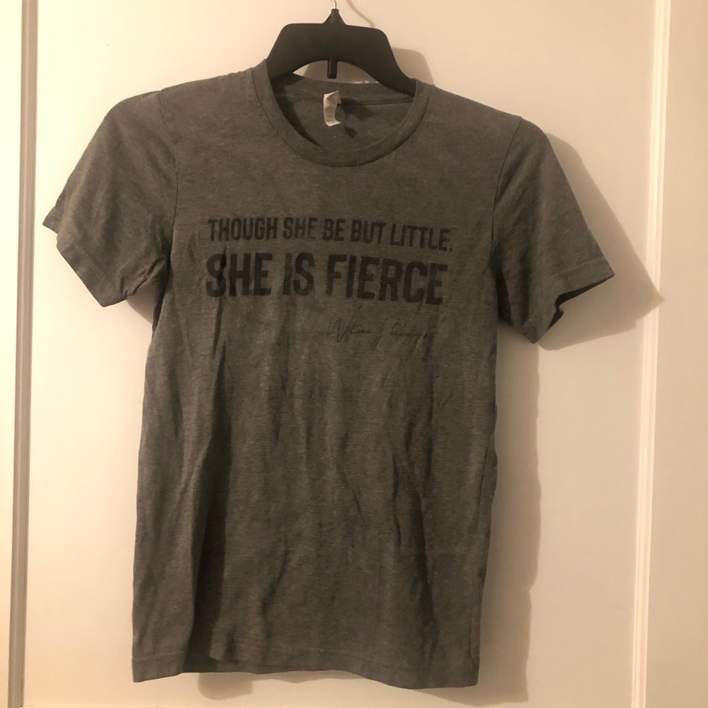 Grey William Shakespeare quote tshirt